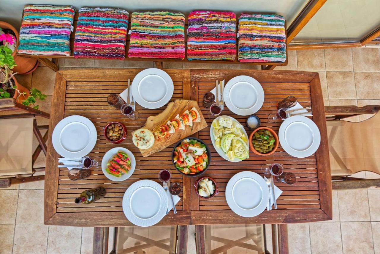 Вилла Ulivo Sea View House Kokkini Hani Экстерьер фото