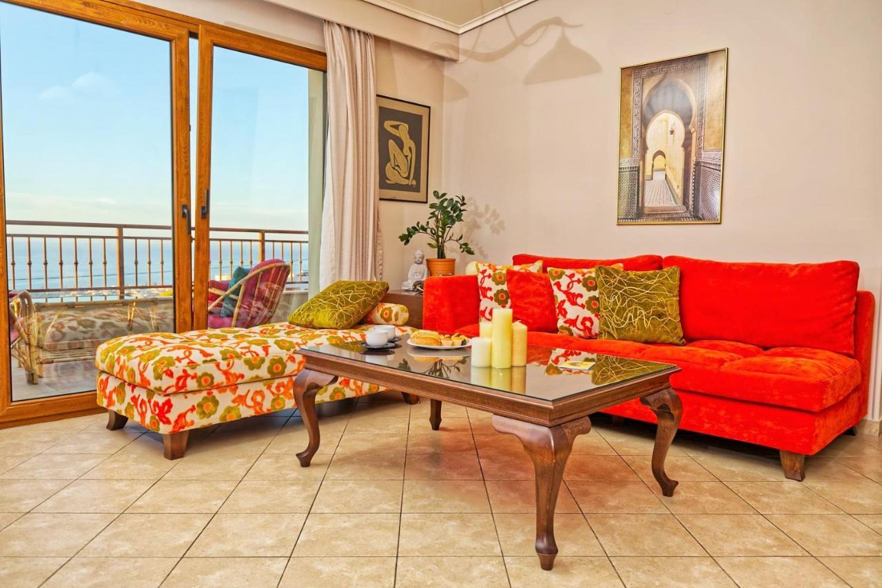 Вилла Ulivo Sea View House Kokkini Hani Экстерьер фото