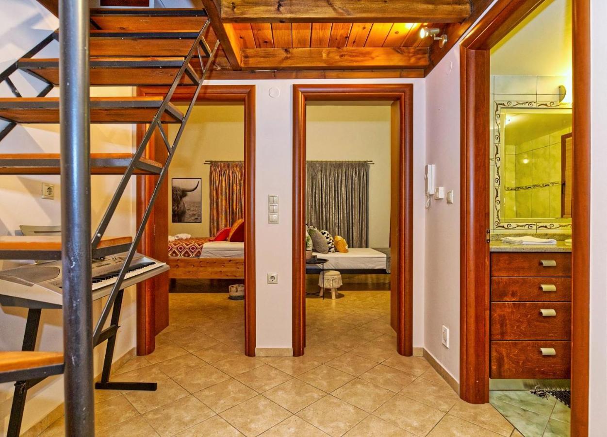 Вилла Ulivo Sea View House Kokkini Hani Экстерьер фото