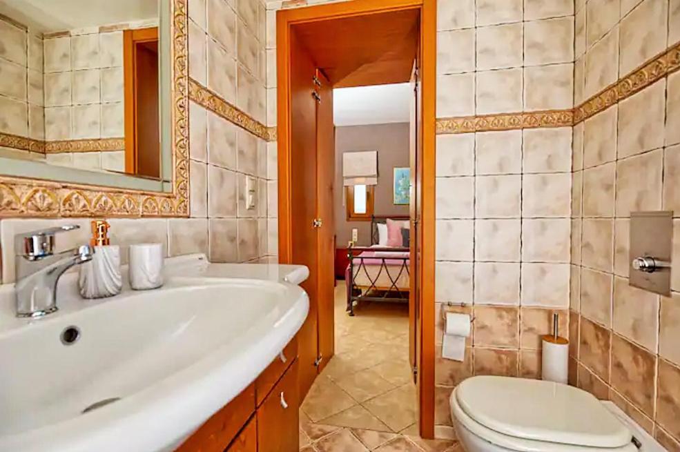 Вилла Ulivo Sea View House Kokkini Hani Экстерьер фото