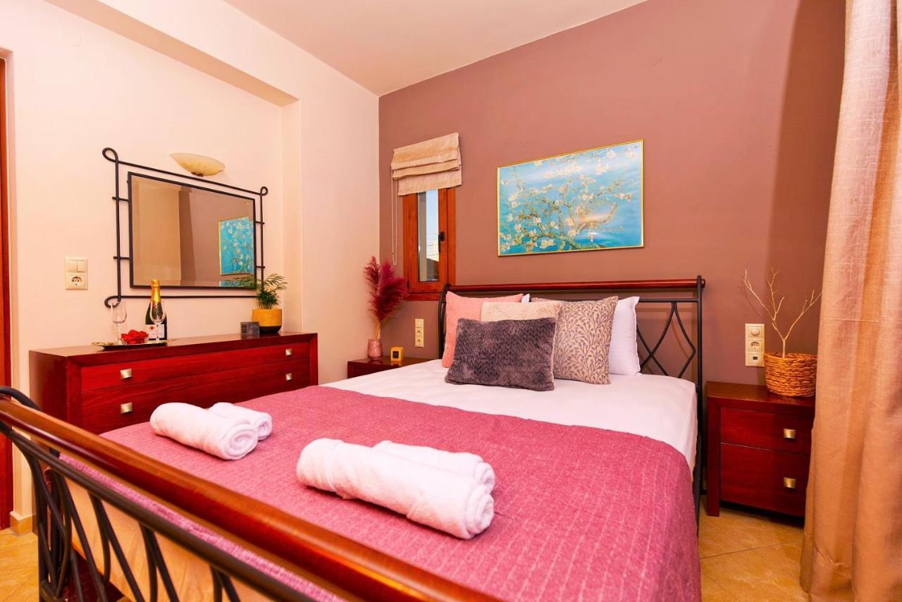 Вилла Ulivo Sea View House Kokkini Hani Экстерьер фото
